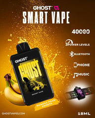 Ghost Smart Vape 40000 Puffs Disposable Vape Box of 5