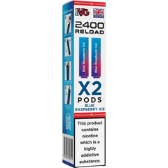 IVG 2400 Reload 2-in-1 Prefilled Vape Pods (Pack of 5)