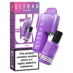 Elfbar AF5000 Puffs Disposable Vape Device - (Pack of 5)